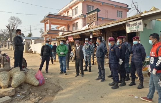 नगर सफाई कार्यक्रमका केहि झलकहरु (मिति : २०७४-१२-०५)